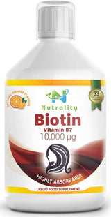 Nutrality Flüssiges Biotin 10000mcg Ergänzung