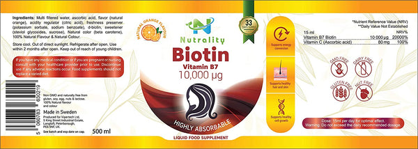 Liquid Biotin