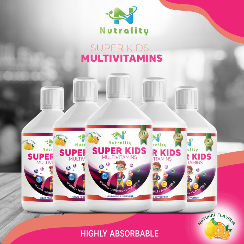 Nutrality Super Kids Flüssiges Multivitaminpräparat
